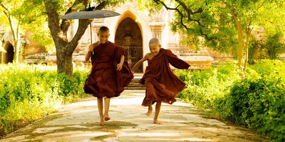 Two Little Monks